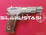 RUHSATLI,SIFIR AYARINDA,KUTUSUNDA,ÇOK AZ KULLANILAN 1995 MODEL FUME TİTANYUM CZ 75 B