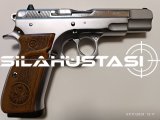 RUHSATLI,SIFIR AYARINDA,İLK ELDEN ÇOK AZ KULLANILAN 1995 MODEL MAT KROM CZ 75 B